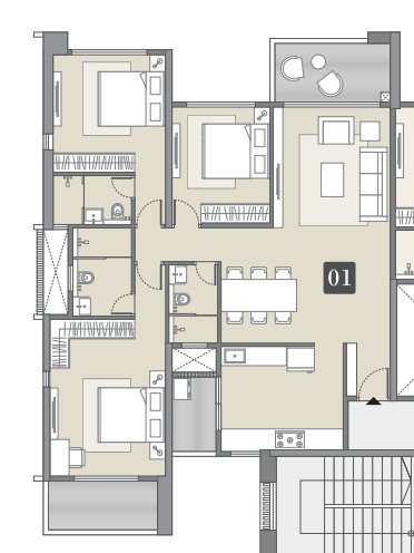 24k altura tower a and b Floor Plan Floor Plan