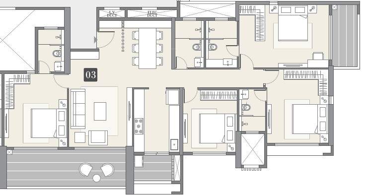 24k altura tower a and b Floor Plan Floor Plan
