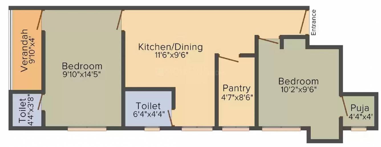  residency Floor Plan Floor Plan