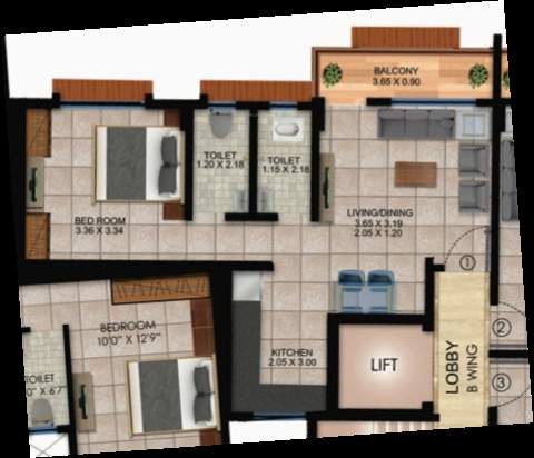  paramount Floor Plan Floor Plan