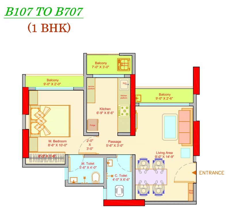  dange crown b wing Floor Plan Floor Plan