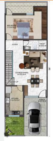  achyutam and naivedyam villas Floor Plan Ground Floor Plan