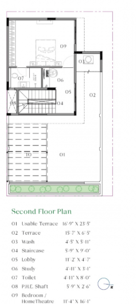  nautilus Floor Plan Second Floor Plan