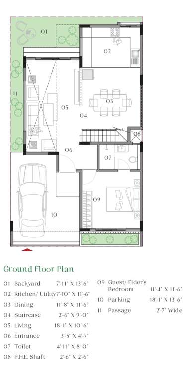 nautilus Floor Plan Ground Floor Plan