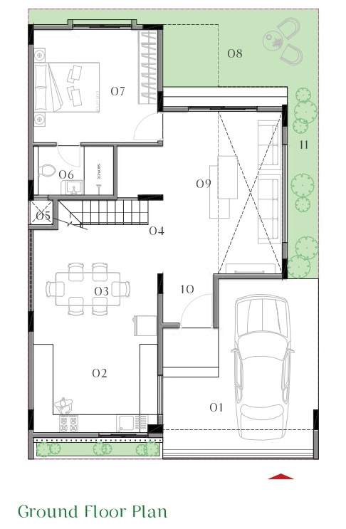  nautilus Floor Plan Ground Floor Plan