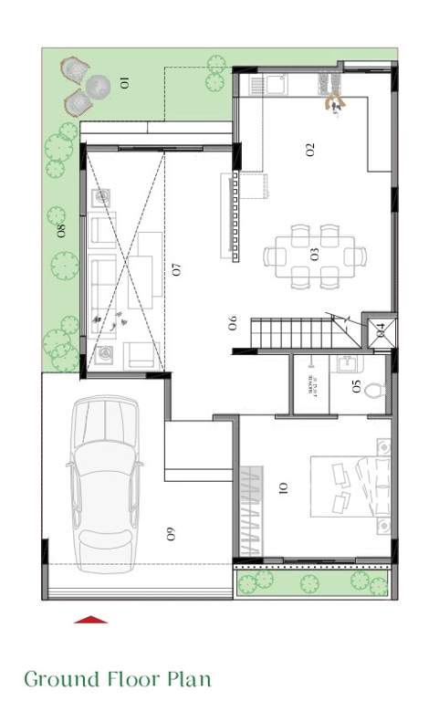  nautilus Floor Plan Ground Floor Plan