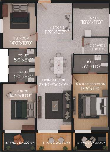  aranya kalanjali Floor Plan Floor Plan
