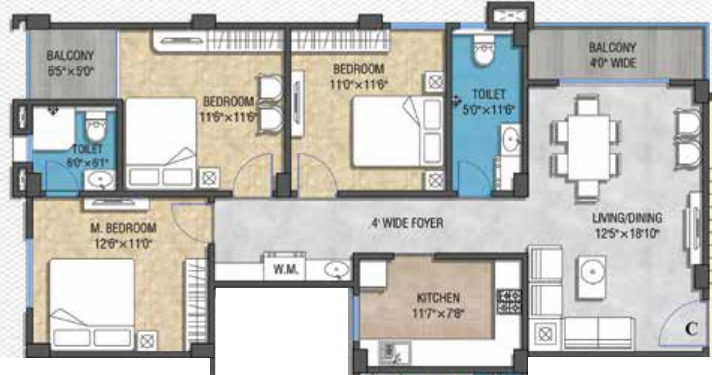  dwarika prime Floor Plan Floor Plan
