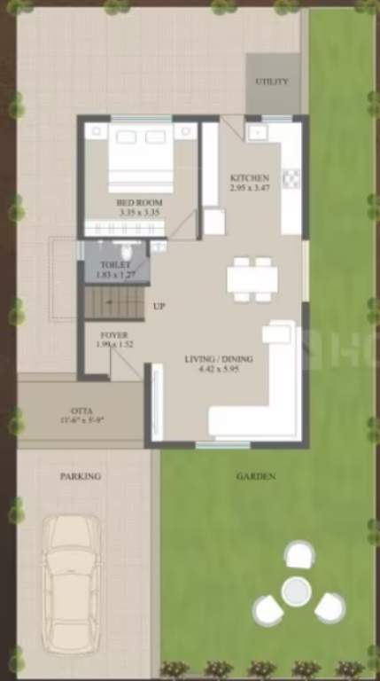  shangri la imperial Floor Plan Ground Floor Plan