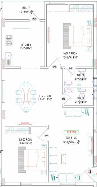  sriram-green-meadows Floor Plan Floor Plan