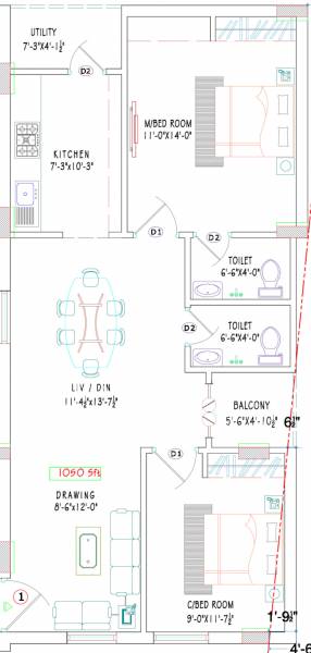  sriram-green-meadows Floor Plan Floor Plan