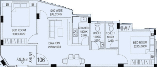  pashupati residency Floor Plan Floor Plan