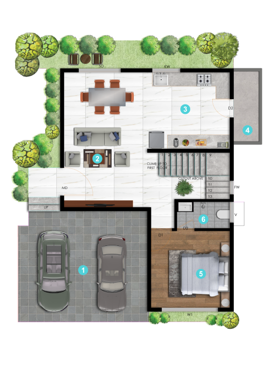  silverwoods Floor Plan Ground Floor Plan