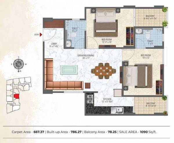  sky-elite Floor Plan Floor Plan
