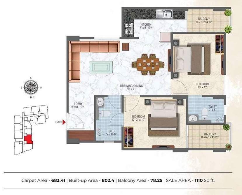  sky elite Floor Plan Floor Plan