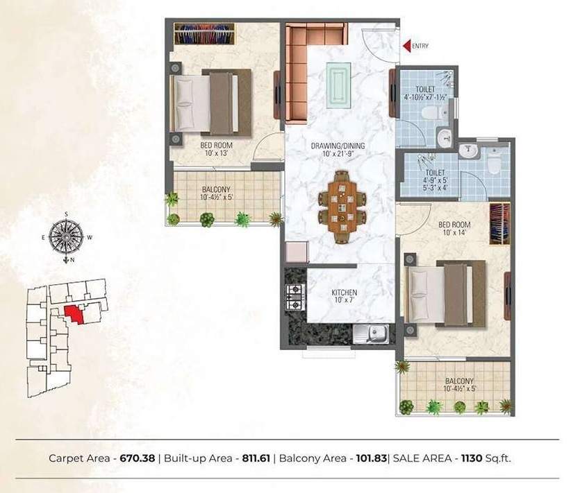  sky elite Floor Plan Floor Plan