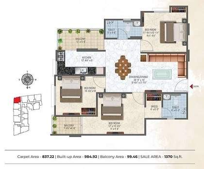  sky elite Floor Plan Floor Plan