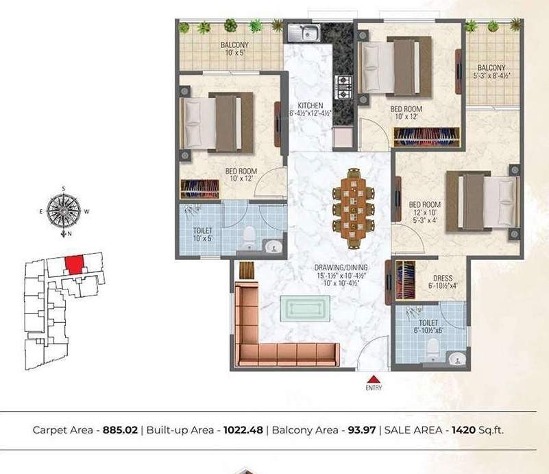 sky elite Floor Plan Floor Plan