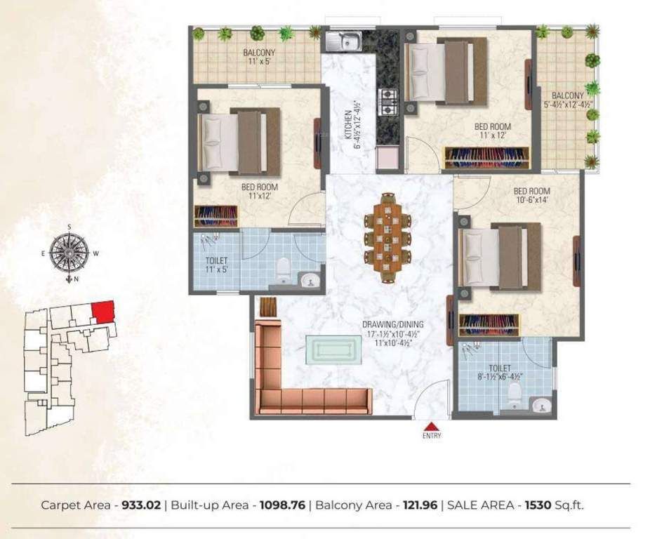  sky elite Floor Plan Floor Plan