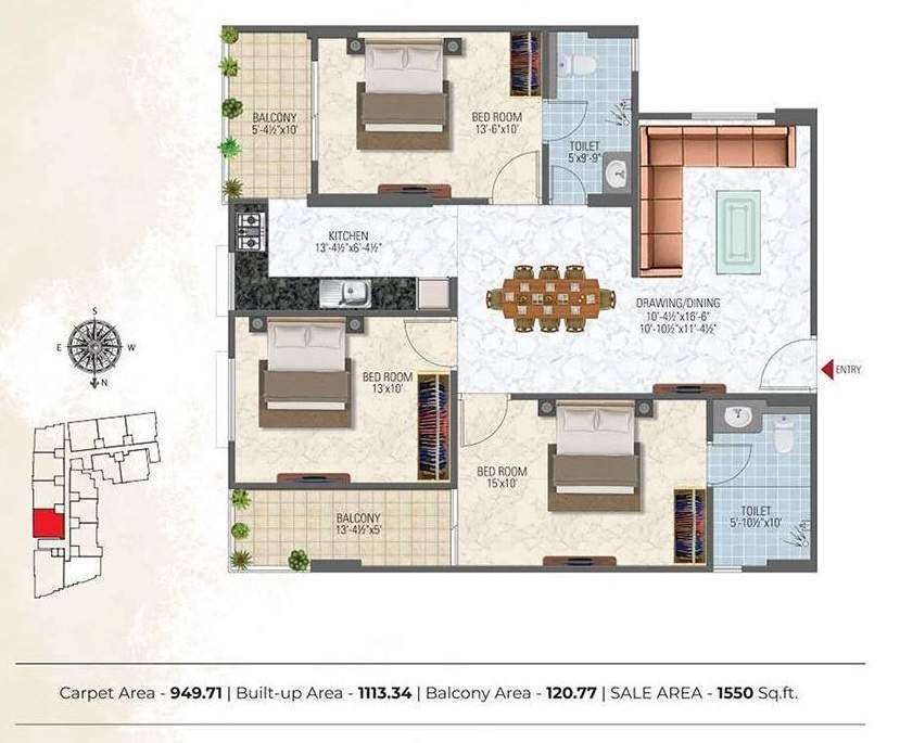  sky elite Floor Plan Floor Plan