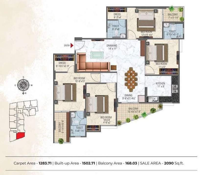  sky elite Floor Plan Floor Plan