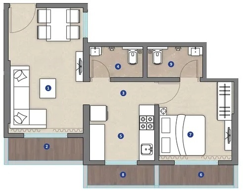  sattva-bldg-1 Floor Plan Floor Plan