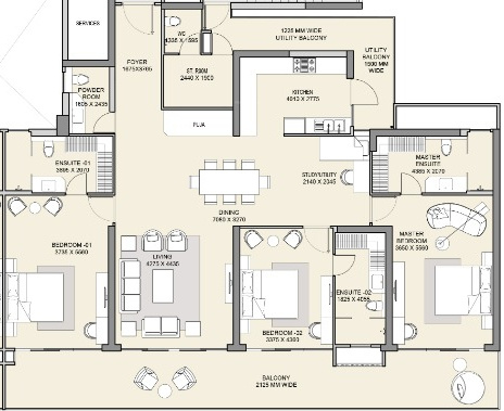  the-cullinan Floor Plan Floor Plan
