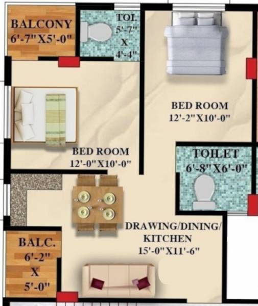  malini-apartment Floor Plan Floor Plan