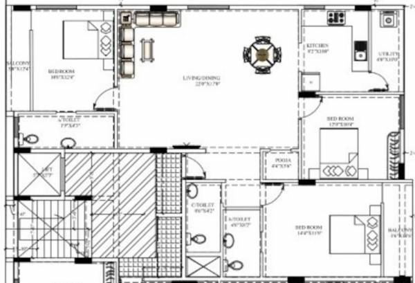  vasantha-vallabha-golden-nest Floor Plan Floor Plan