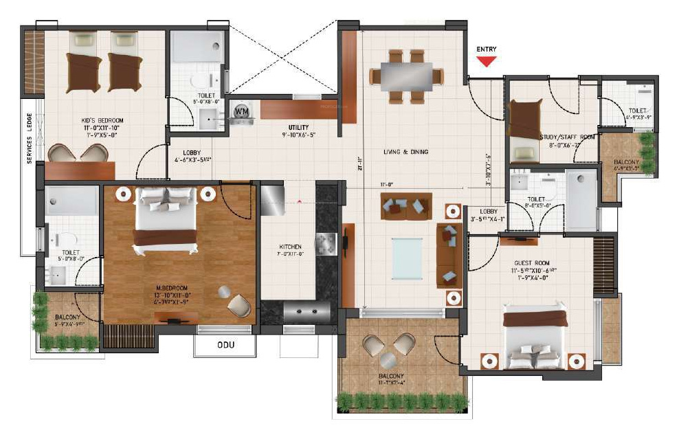  geeta phase iv Floor Plan Floor Plan