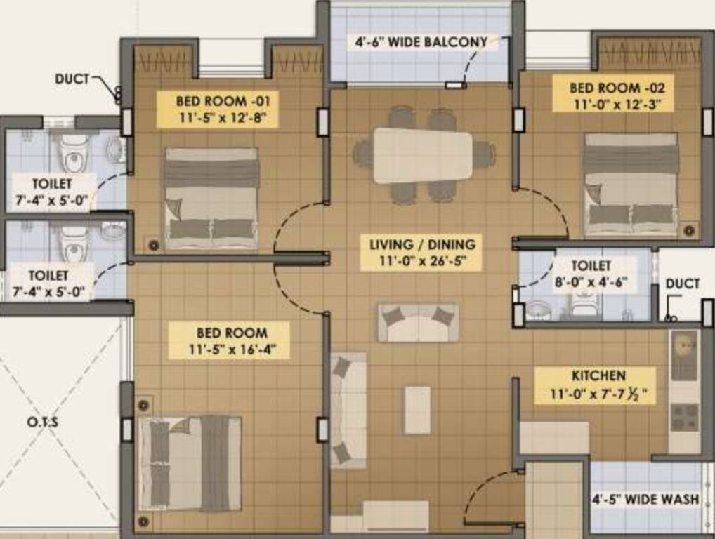  oak park Floor Plan Floor Plan