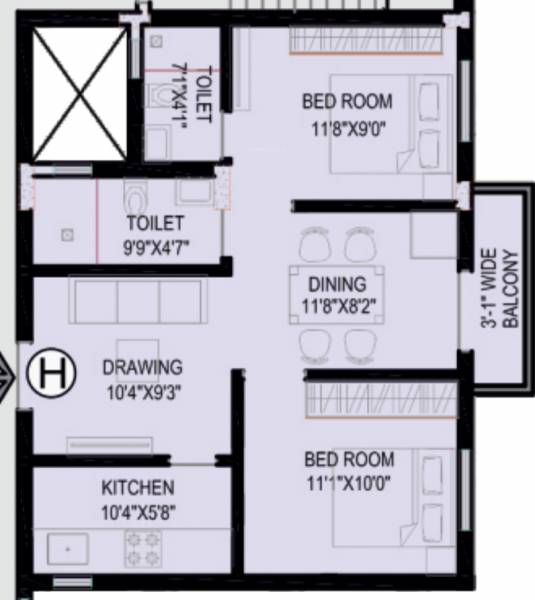  om-sai-residence Floor Plan Floor Plan