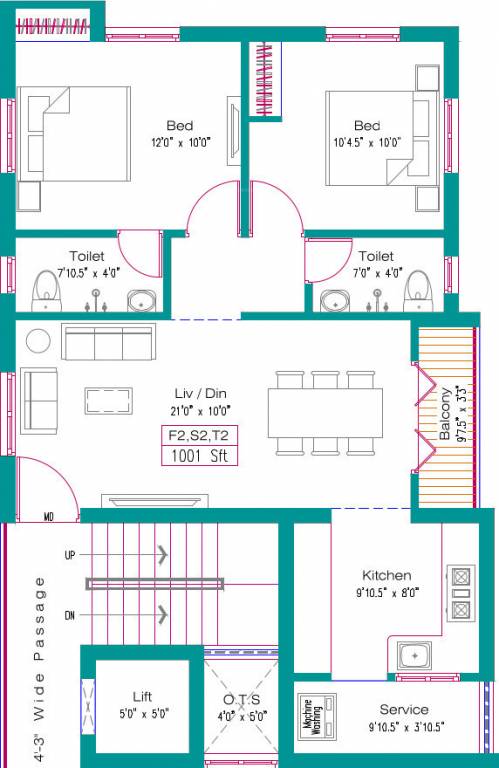  centhur homes ams flats Floor Plan Floor Plan