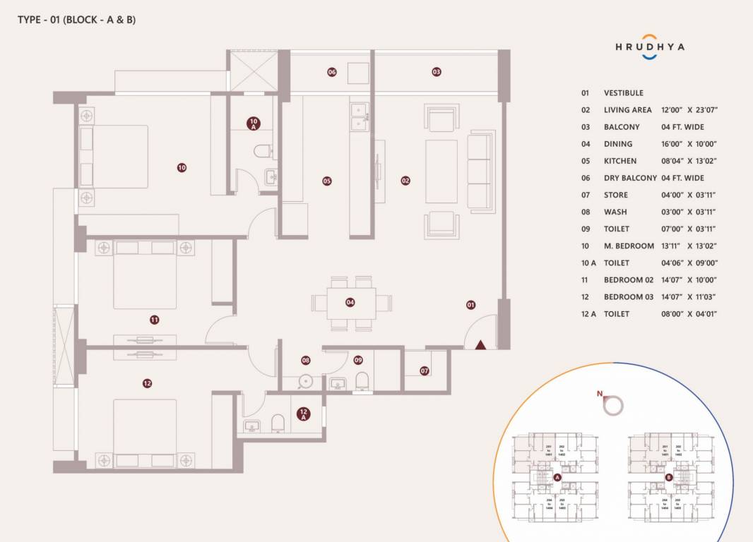  hrudhya Floor Plan Floor Plan
