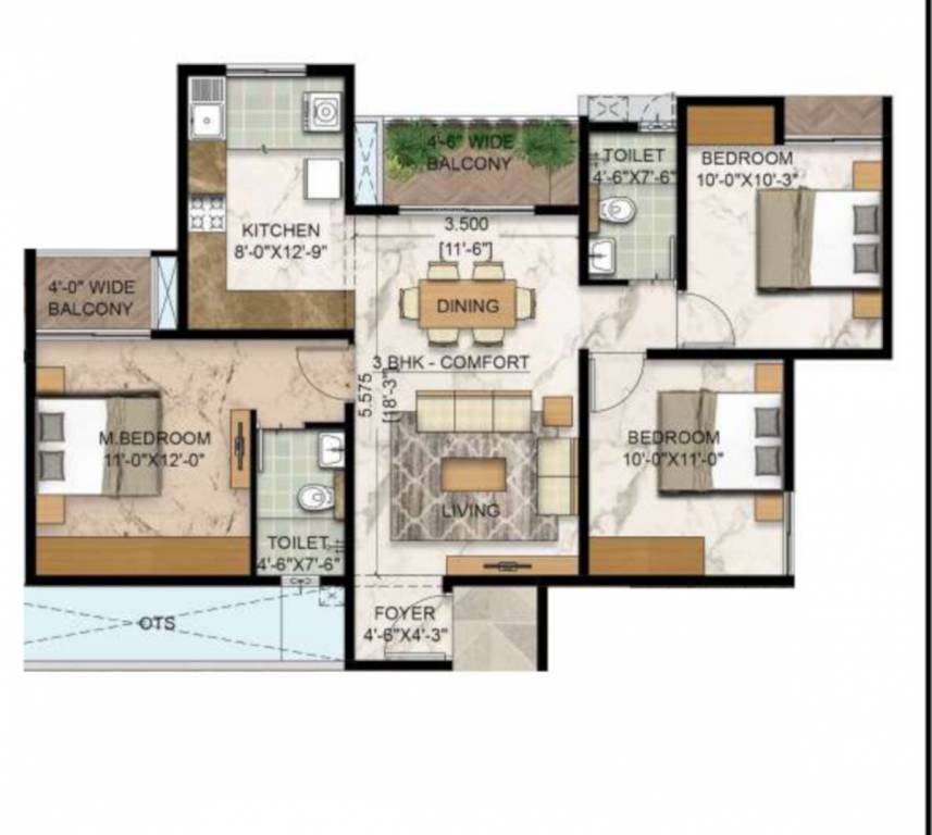  east lalbag Floor Plan Floor Plan