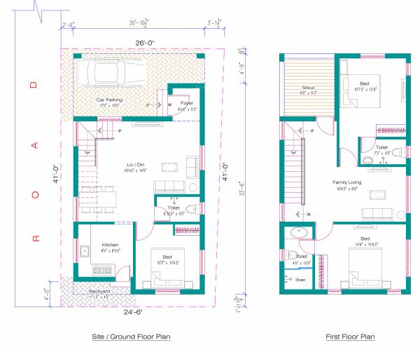  villas Floor Plan Floor Plan