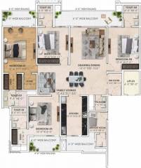 Floor Plan  the-ananta-aspire Floor Plan Floor Plan