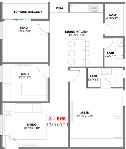  richmond Floor Plan Floor Plan