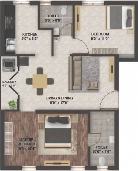  tapas-premium-apartments Floor Plan Floor Plan