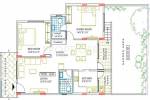 Floor Plan (2BHK+2T) Visalakshi Housing Himapriya Floor Plan (2BHK+2T)