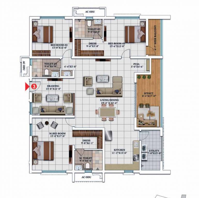  apas Floor Plan Floor Plan