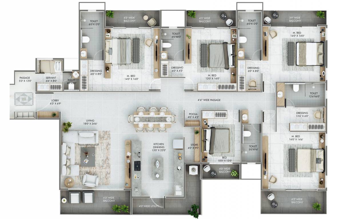 Floor Plan three leaves Floor Plan Floor Plan