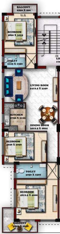  rs heart Floor Plan Floor Plan