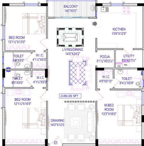  keerthi-elite-residency Floor Plan Floor Plan
