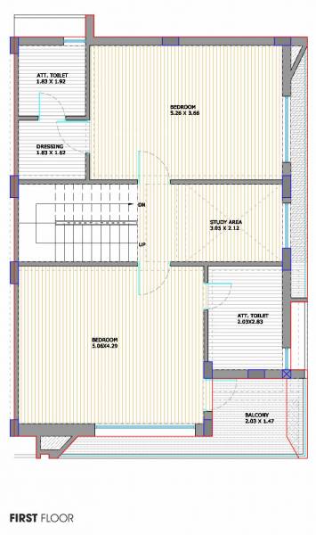  shagun-the-casa Floor Plan First Floor Plan