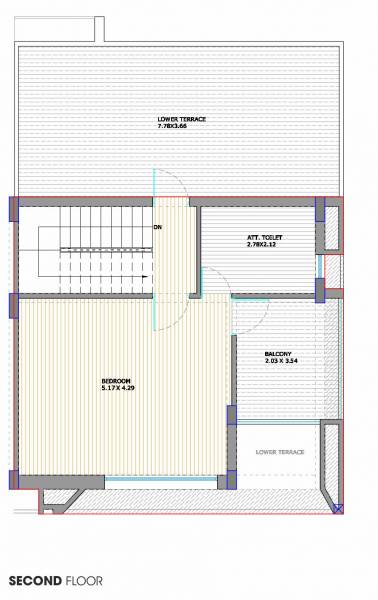  shagun-the-casa Floor Plan Second Floor Plan