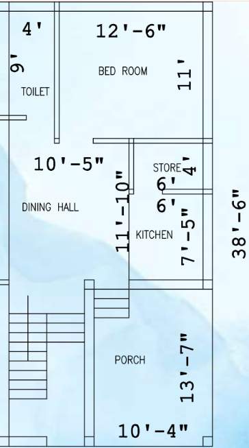  niketan residency Floor Plan Lower Ground Floor Plan