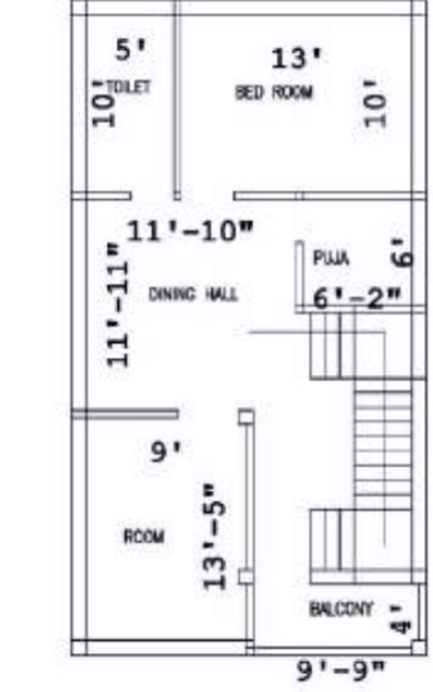 First Floor Plan niketan residency Floor Plan First Floor Plan