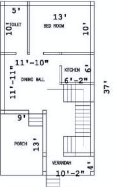  niketan residency Floor Plan Ground Floor Plan