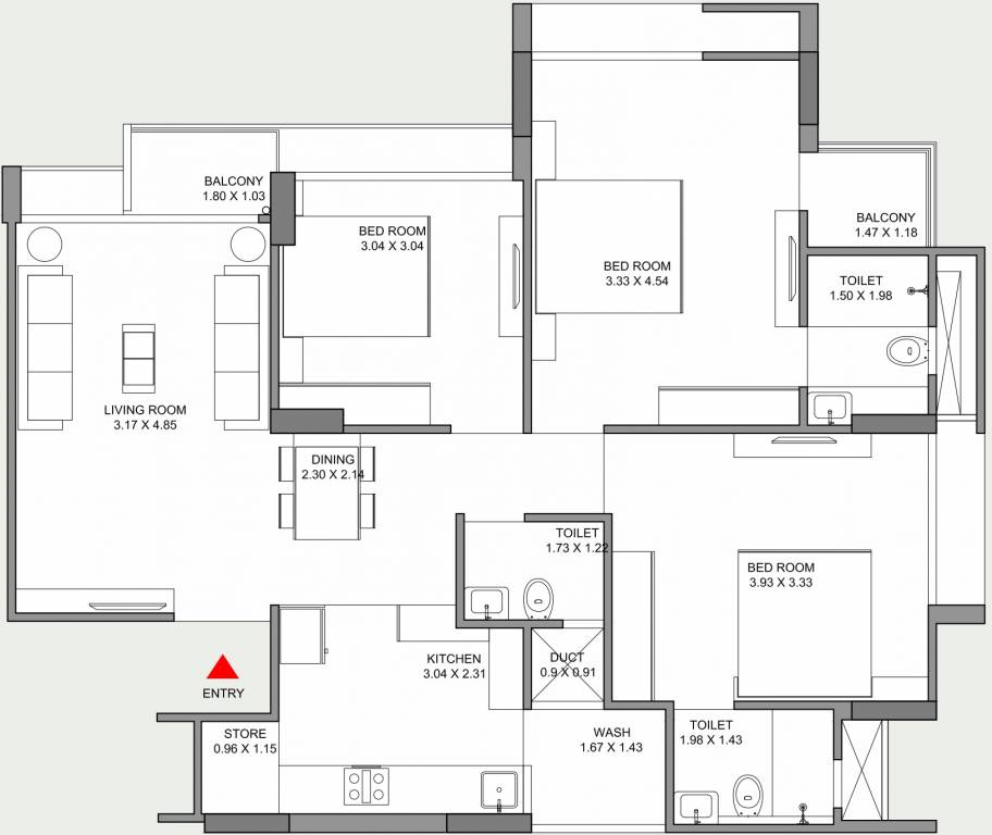 Floor Plan praharsh serena Floor Plan Floor Plan